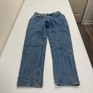 Gap Blue Jeans Classic Fit Ankle Denim Medium Wash 100% Cotton Size 8 Ankle